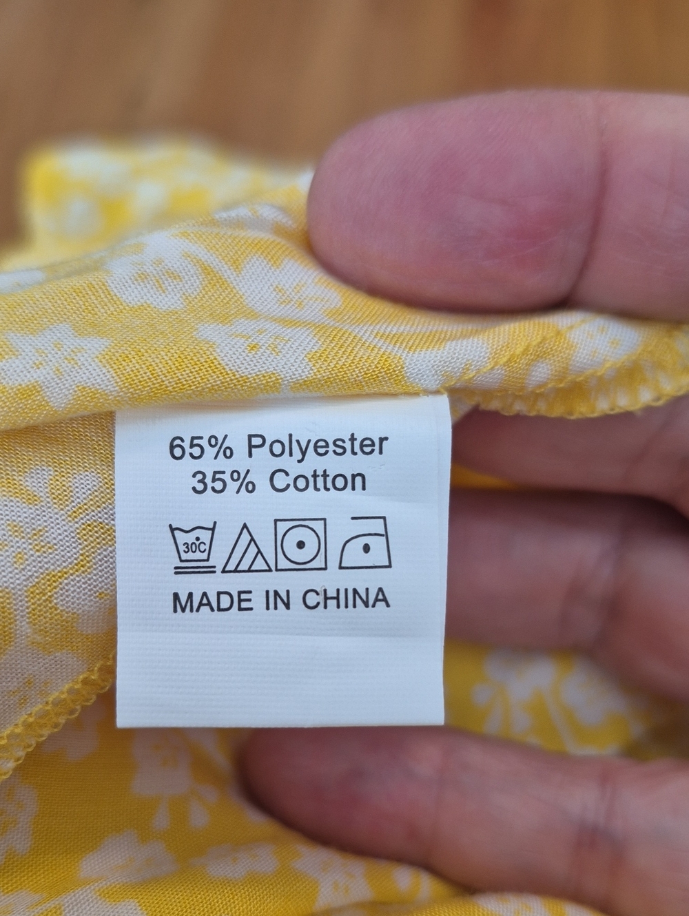 NWOT Yellow Floral Butterfly Summer Midi Dress Sz L - Picture 13 of 13